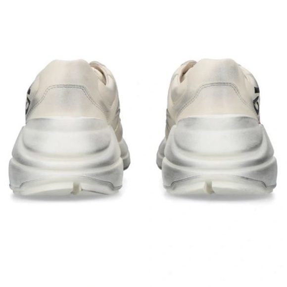 Gucci White Rhyton Leather Sneakers Gucci Rhyton Red Mouth Lips Tongue Shoes - Picture 5 of 16